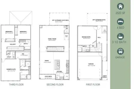 New construction Single-Family house 12509 Bestview Ct, Houston, TX 77511 plan Elias - image