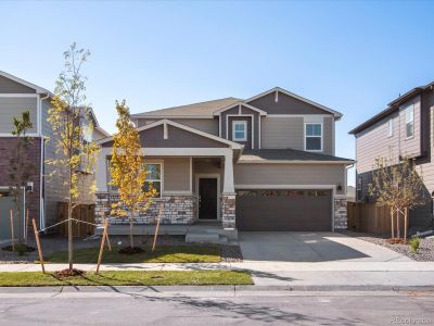 New construction Single-Family house 545 Red Rock Place, Brighton, CO 80601 Snowberry - photo 0