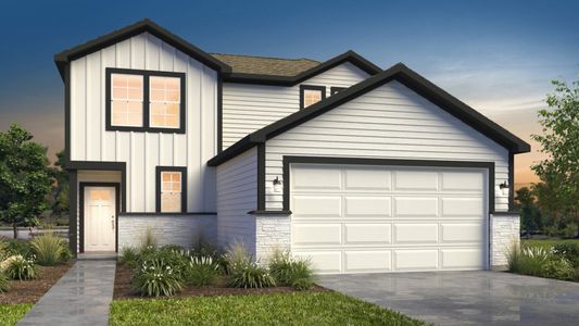 New construction Single-Family house 12914 Jeff Rnch, San Antonio, TX 78245 plan Pine View - image