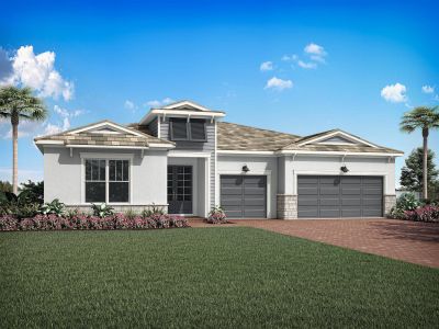 New construction Single-Family house 14515 Sw Sarilla Blvd, Port St. Lucie, FL 34987 plan Grand - image