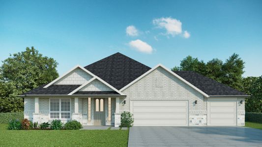 New construction Single-Family house 10929 Bourbon Street, Willis, TX 77318 - photo 0