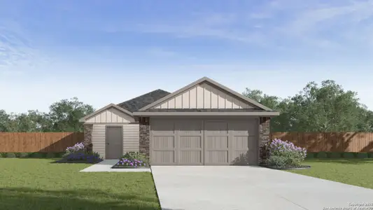 New construction Single-Family house 730 Jennifer Wy, New Braunfels, TX 78130 plan The Emma - image