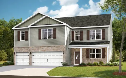 New construction Single-Family house 8439 Bramble Berry Ln, Ooltewah, TN 37363 plan Pamlico - image