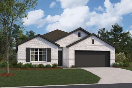 New construction Single-Family house 1341 Blue Moon Ln, La Marque, TX 77568 plan Moscoso - image