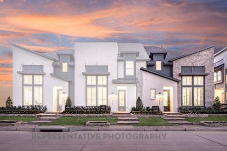 New construction Townhouse house 19731 Pennybacker Brg, Cypress, TX 77433 plan Bolton Plan - image