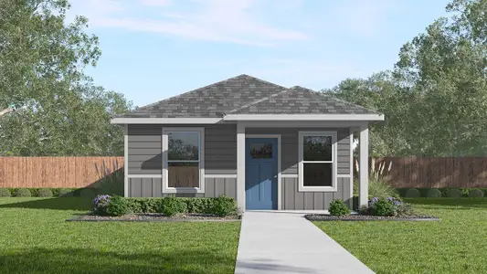 New construction Single-Family house 14845 Gold Lace Cactus, San Antonio, TX 78221 plan The Blake - image