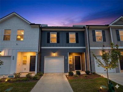 New construction Townhouse house 129 Jaxton St, Hoschton, GA 30548 - image