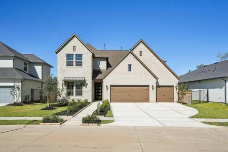 New construction Single-Family house 9927 Hunters Run Dr, Missouri City, TX 77459 plan 5058 Elevation D - image