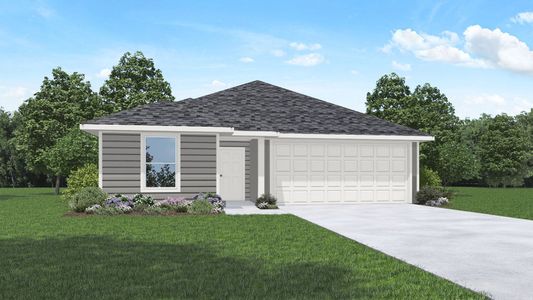 New construction Single-Family house 23560 Nectar Crest Heights, Splendora, TX 77372 Plan X35E- photo 0