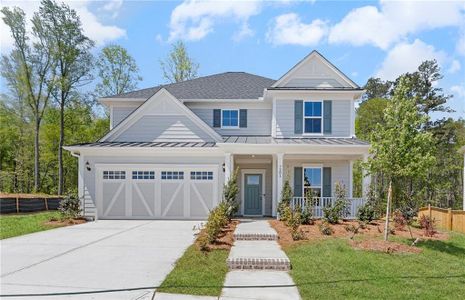 New construction Single-Family house 7201 Maple Brook Ln, Flowery Branch, GA 30542 Continental- photo 0