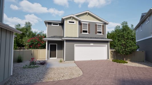 New construction Single-Family house 5852 Dakan Lp, Colorado Springs, CO 80927 plan Percheron - image
