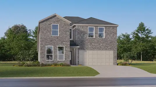 New construction Single-Family house 23816 Tiny Moons Wy, Elgin, TX 78621 plan Canon - image