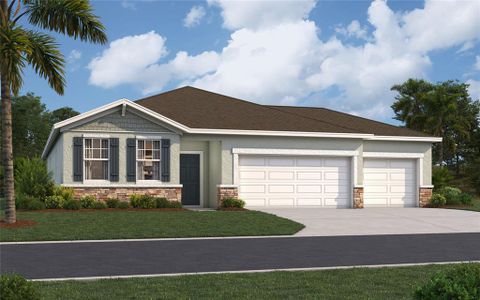 New construction Single-Family house 1112 Banff Dr Ne, Palm Bay, FL 32905 plan Webber - image