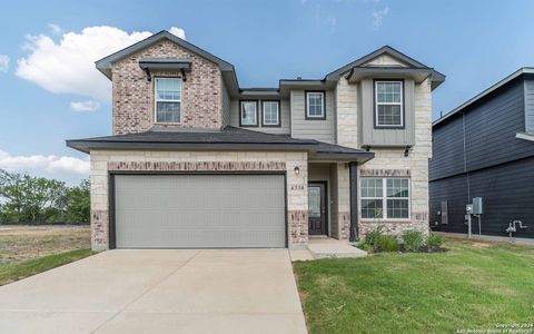 New construction Single-Family house 6534 Scooby Acres, San Antonio, TX 78253 Blanco- photo 0