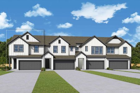 New construction Single-Family house 916 Venus Cir, Unit 102, Round Rock, TX 78664 plan The Adelia - image