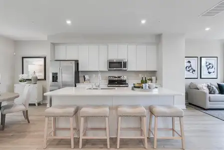 New construction Townhouse house 2131 Flicker Rd, Indian Land, SC 29707 plan Overture End Home - image