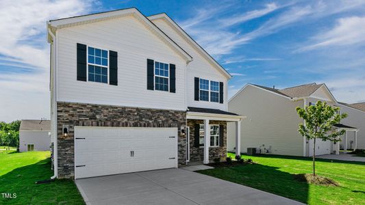 New construction Single-Family house 361 Ashley Run, Sanford, NC 27330 The Belhaven- photo 0