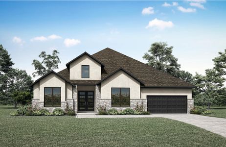 New construction Single-Family house 205 Canyoncito, Boerne, TX 78006 plan Elliot - image