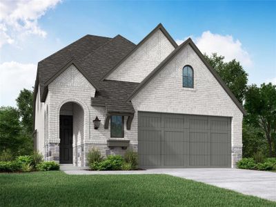 New construction Single-Family house 1564 Whispering Meadow Drive, Van Alstyne, TX 75495 Windermere Plan- photo 0