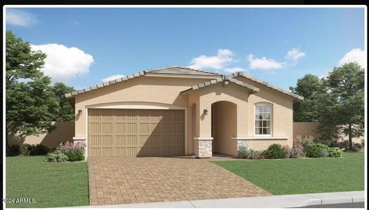 New construction Single-Family house 12684 W Marguerite Avenue, Avondale, AZ 85323 Ironwood Plan 3518- photo 0