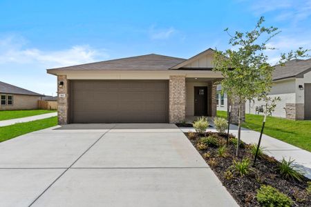 New construction Single-Family house 160 Raymondville Path, San Marcos, TX 78666 plan The Tyler - image