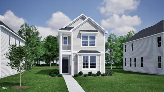 New construction Single-Family house 704 Georgias Landing Pkwy, Unit 15, Raleigh, NC 27603 Delaney- photo 0