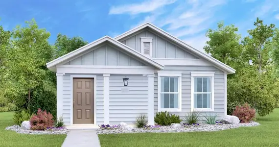 New construction Single-Family house 266 Alamito Ave, Kyle, TX 78640 plan Montour - image