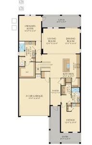 New construction Single-Family house 688 Terrapin Dr, Debary, FL 32713 plan Weston - image