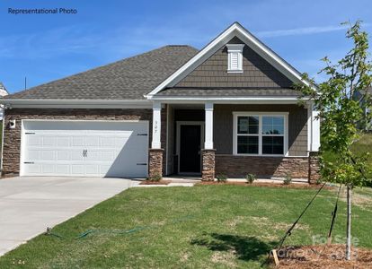 New construction Single-Family house 235 Parker Claire Ln, Kings Mountain, NC 28086 plan Aria - image
