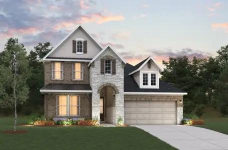 New construction Single-Family house 10522 Lyra Ln, Richmond, TX 77469 plan Huntsville - image