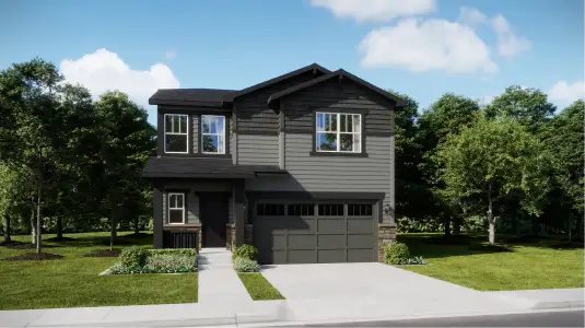 New construction Single-Family house 435 Wildflower Ct, Bennett, CO 80102 plan Grove - image