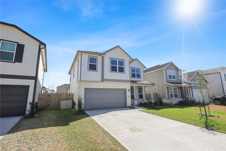 New construction Single-Family house 26216 Wildrye Dr, Magnolia, TX 77355 Enloe- photo 0