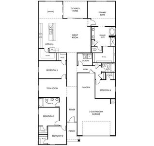 New construction Single-Family house 24424 W Siesta Dr, Buckeye, AZ 85326 plan Lennon - image