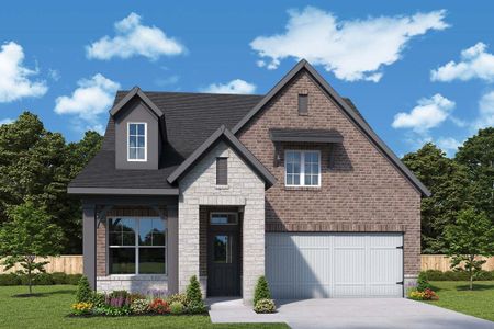 New construction Single-Family house 15806 Tamarin Tiger Ct, Conroe, TX 77302 plan The Busch - image