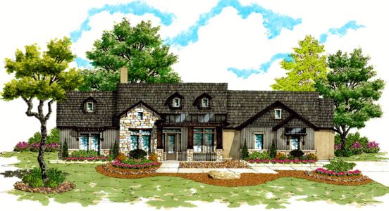 New construction Single-Family house 181 Legend Park Dr, Castroville, TX 78009 plan 3494 - image