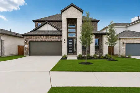 New construction Single-Family house 223 Belmont Wy, Cedar Creek, TX 78602 plan Piedmont - image