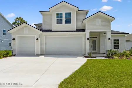New construction Single-Family house 96088 Pirates Bluff Rd, Yulee, FL 32097 Boca II- photo 0