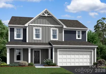 New construction Single-Family house 1358 Fremont Dr, Wingate, NC 28174 plan Dearborn II - image