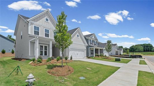 New construction Single-Family house 4753 Sunburst St, Flowery Branch, GA 30542 plan Newberry - image