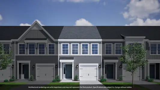 New construction Single-Family house 1068 Tea Rose Ct, Durham, NC 27703 plan Dahlia - image