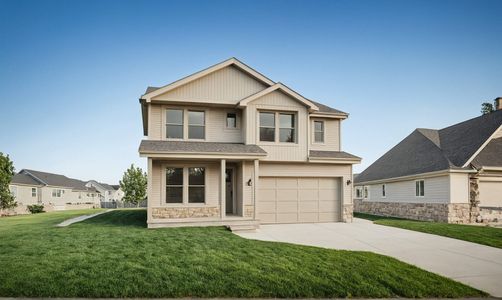 New construction Single-Family house 203 Bluebird Ave, Fort Lupton, CO 80621 plan Dahlia - image