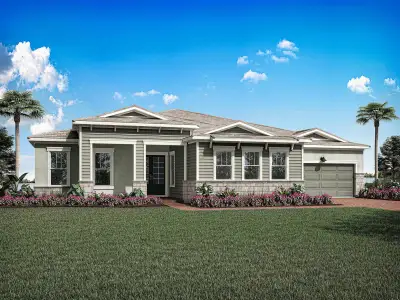 New construction Single-Family house 10748 Sw Mistarva Pl, Port St. Lucie, FL 34987 plan Encore - image
