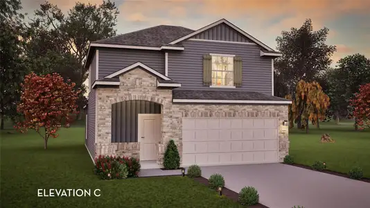 New construction Single-Family house 1507 Vanessa Gold Ct, Crosby, TX 77532 plan Elm - image