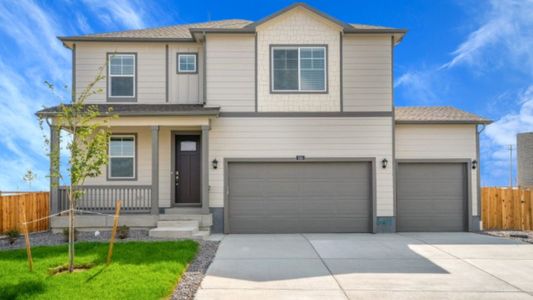 New construction Single-Family house 9957 Danube Ct, Commerce City, CO 80022 plan Bridgeport - image