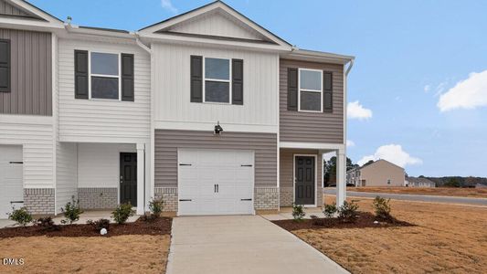 New construction Townhouse house 16 Red Clover Dr, Angier, NC 27501 plan MITCHELL - image