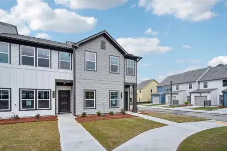 New construction Townhouse house 5544 Highland St, Douglasville, GA 30135 plan Calliope - image