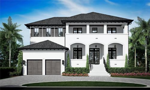 New construction Single-Family house 4519 W Culbreath Avenue, Tampa, FL 33609 Sherwood- photo 0