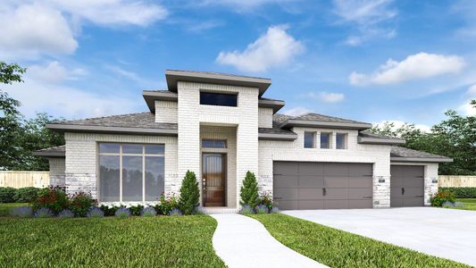 New construction Single-Family house 205 Oswalt Wy, Liberty Hill, TX 78642 plan 3634W - image