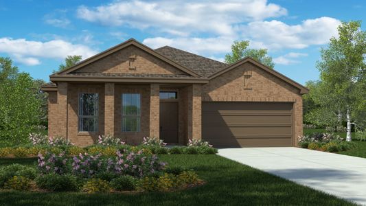 New construction Single-Family house 15925 Stableford Rd, Fort Worth, TX 76247 plan Carlsbad - image