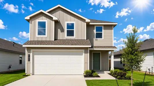 New construction Single-Family house 121 Mullins Dr, Rockdale, TX 76567 plan Franklin - image